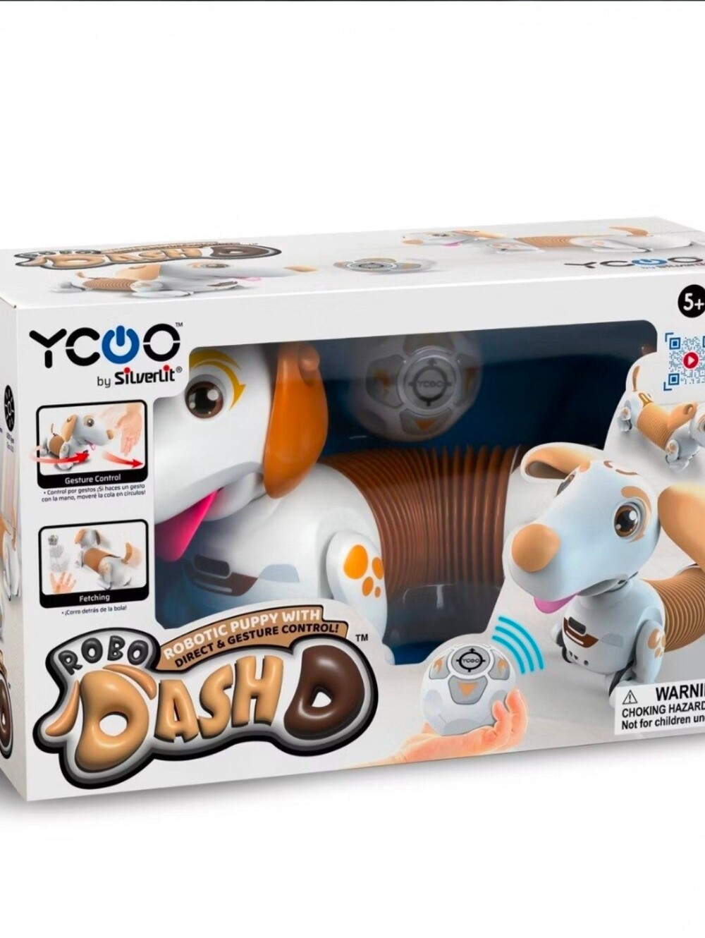 ROBO DASH D™, An Interactive Robotic Puppy with direct & gesture control!A live
